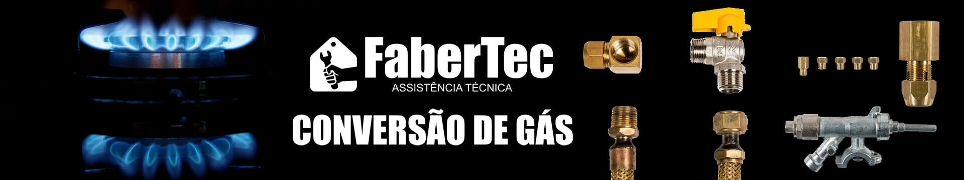 Conversão do gás para fogão